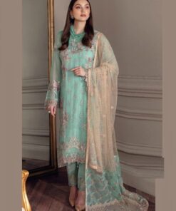 DEEPSY D.NO 1018 INDIAN WOMEN THREAD EMBROIDERY PARTY WEAR MUSLIM PAKISTANI PANT SUIT